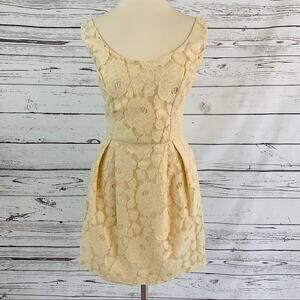 One Clothing Gold lace with sparkle dress sparkle